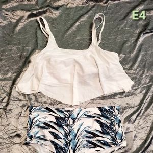 2 peice tanking swimsuit
